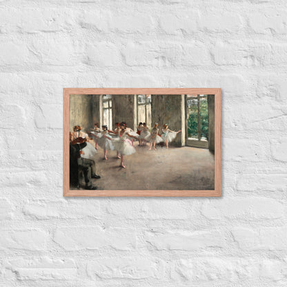 The Rehearsal by Edgar Degas