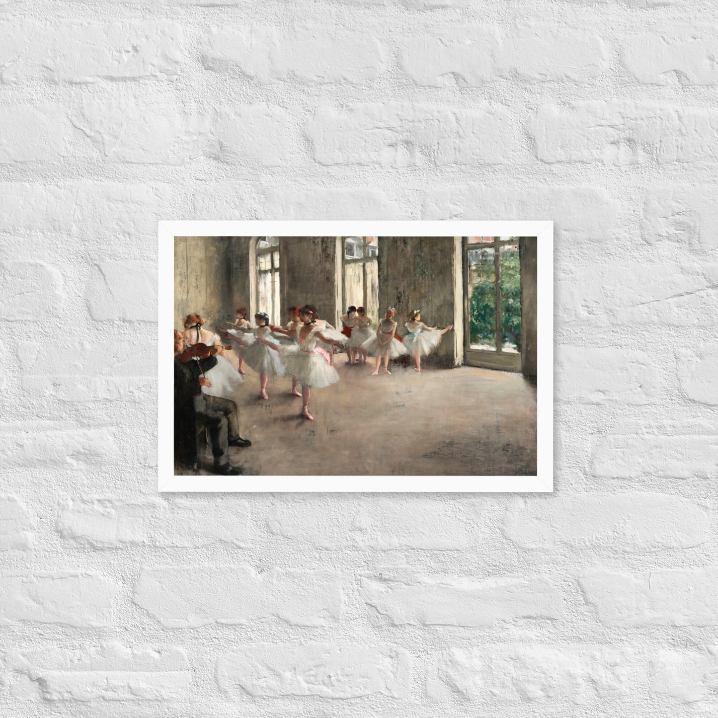 The Rehearsal by Edgar Degas
