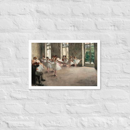 The Rehearsal by Edgar Degas