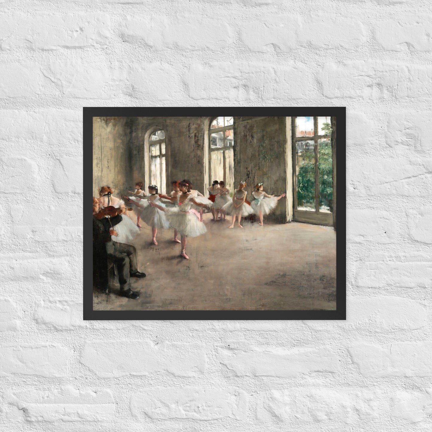 The Rehearsal by Edgar Degas