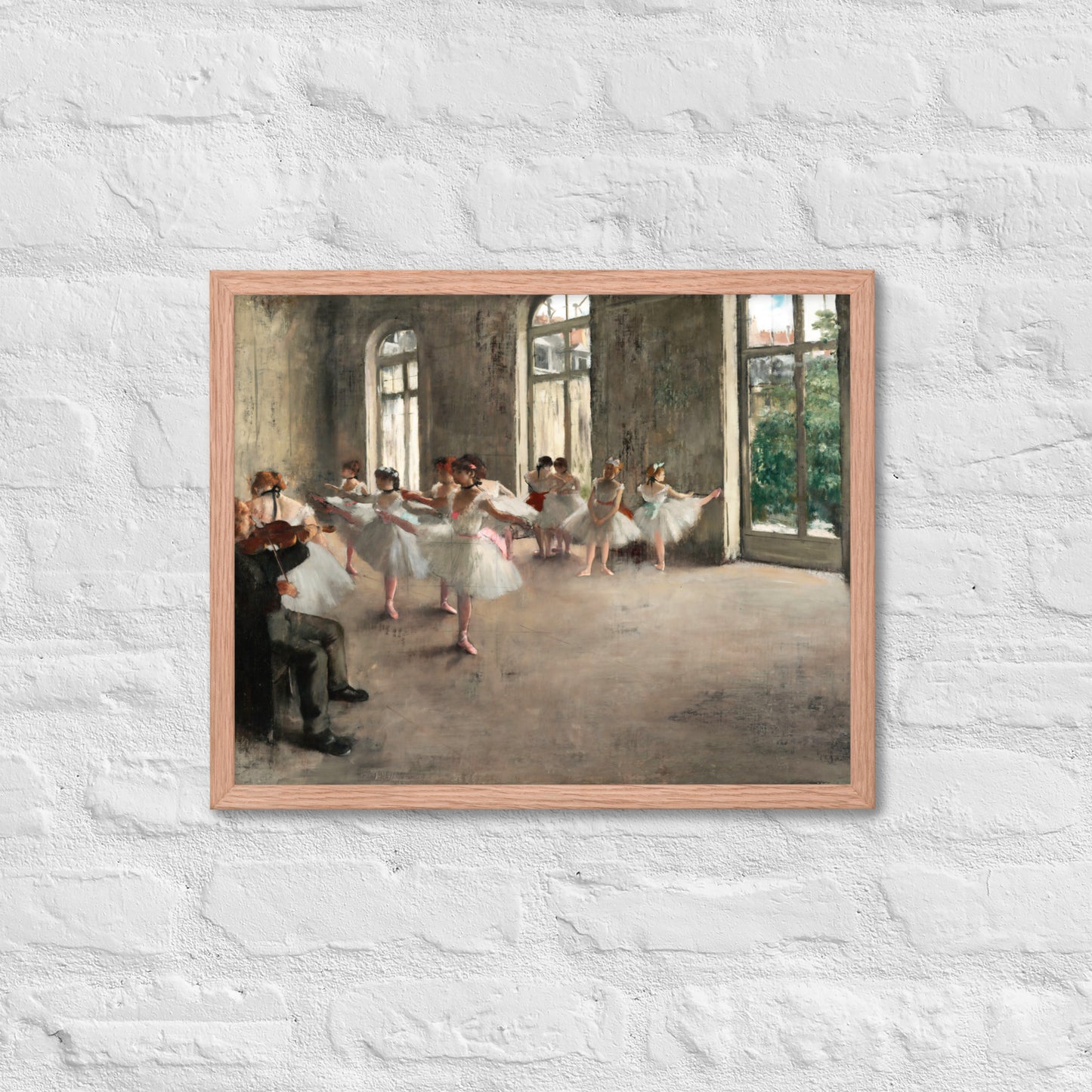 The Rehearsal by Edgar Degas