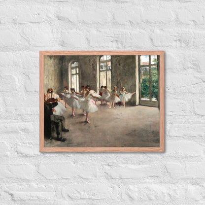 The Rehearsal by Edgar Degas