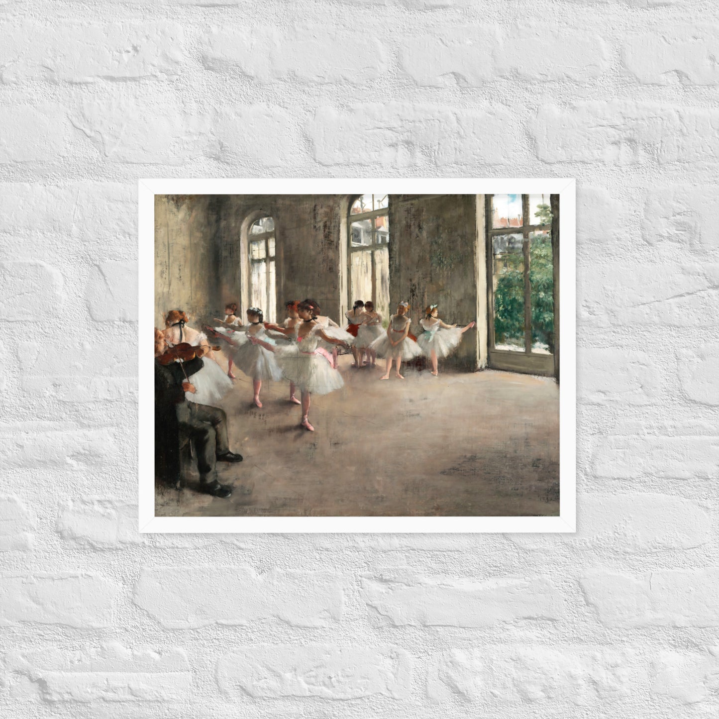 The Rehearsal by Edgar Degas