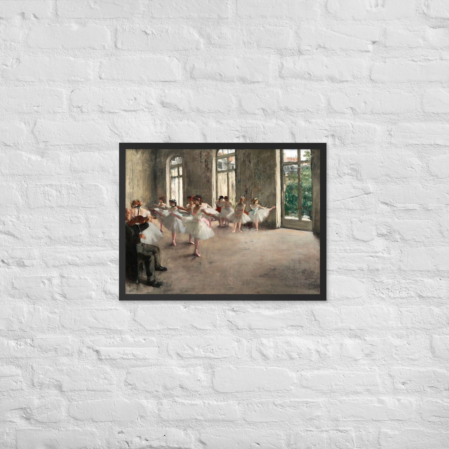 The Rehearsal by Edgar Degas
