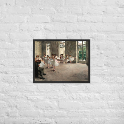 The Rehearsal by Edgar Degas