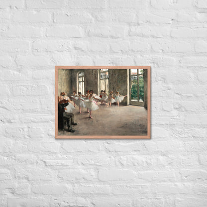 The Rehearsal by Edgar Degas