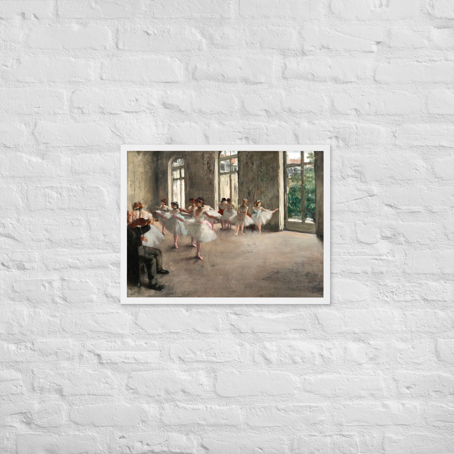 The Rehearsal by Edgar Degas