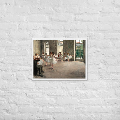 The Rehearsal by Edgar Degas