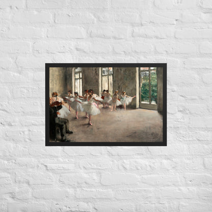 The Rehearsal by Edgar Degas