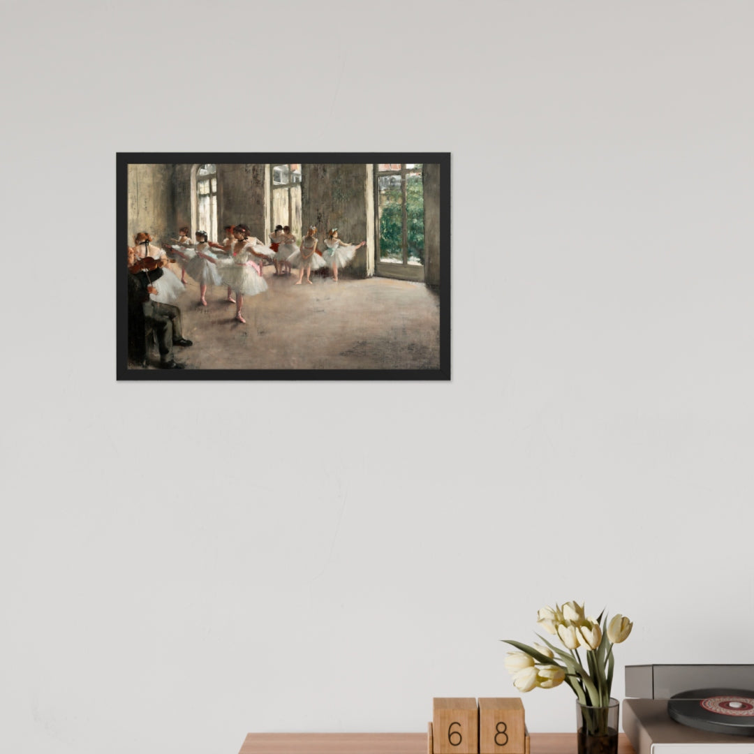 The Rehearsal by Edgar Degas