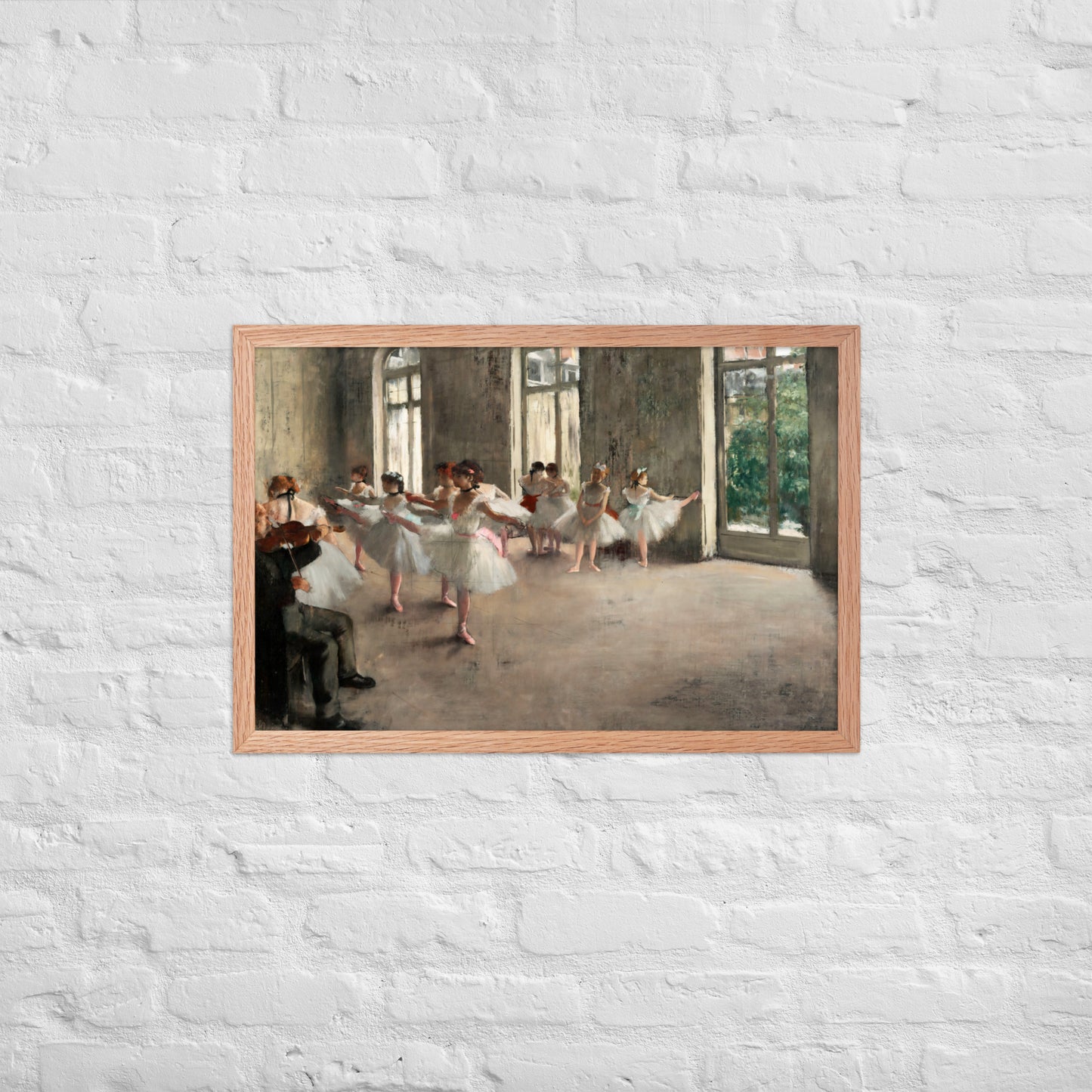 The Rehearsal by Edgar Degas
