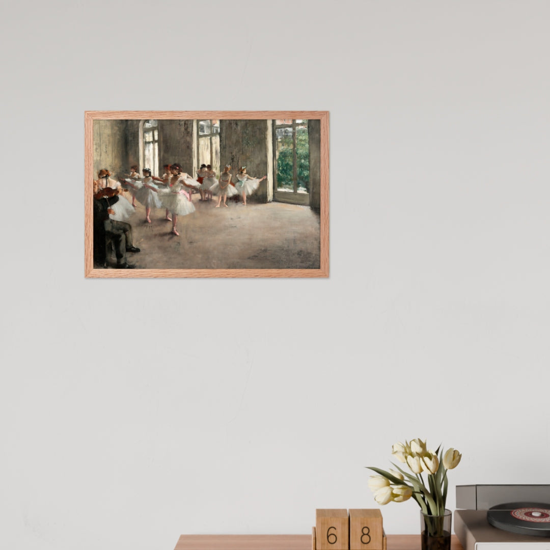 The Rehearsal by Edgar Degas