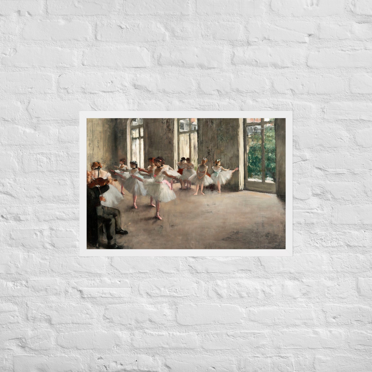 The Rehearsal by Edgar Degas