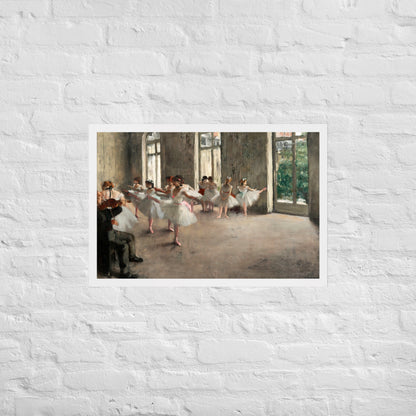 The Rehearsal by Edgar Degas
