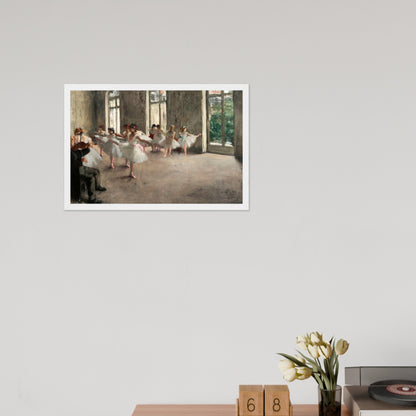 The Rehearsal by Edgar Degas