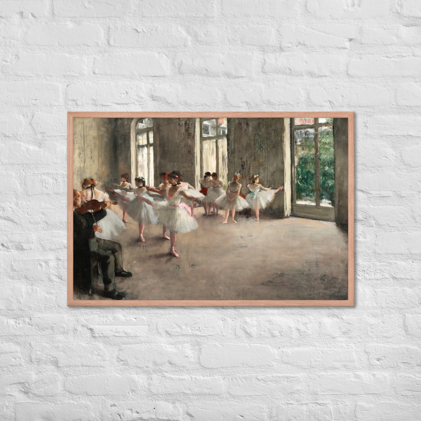 The Rehearsal by Edgar Degas