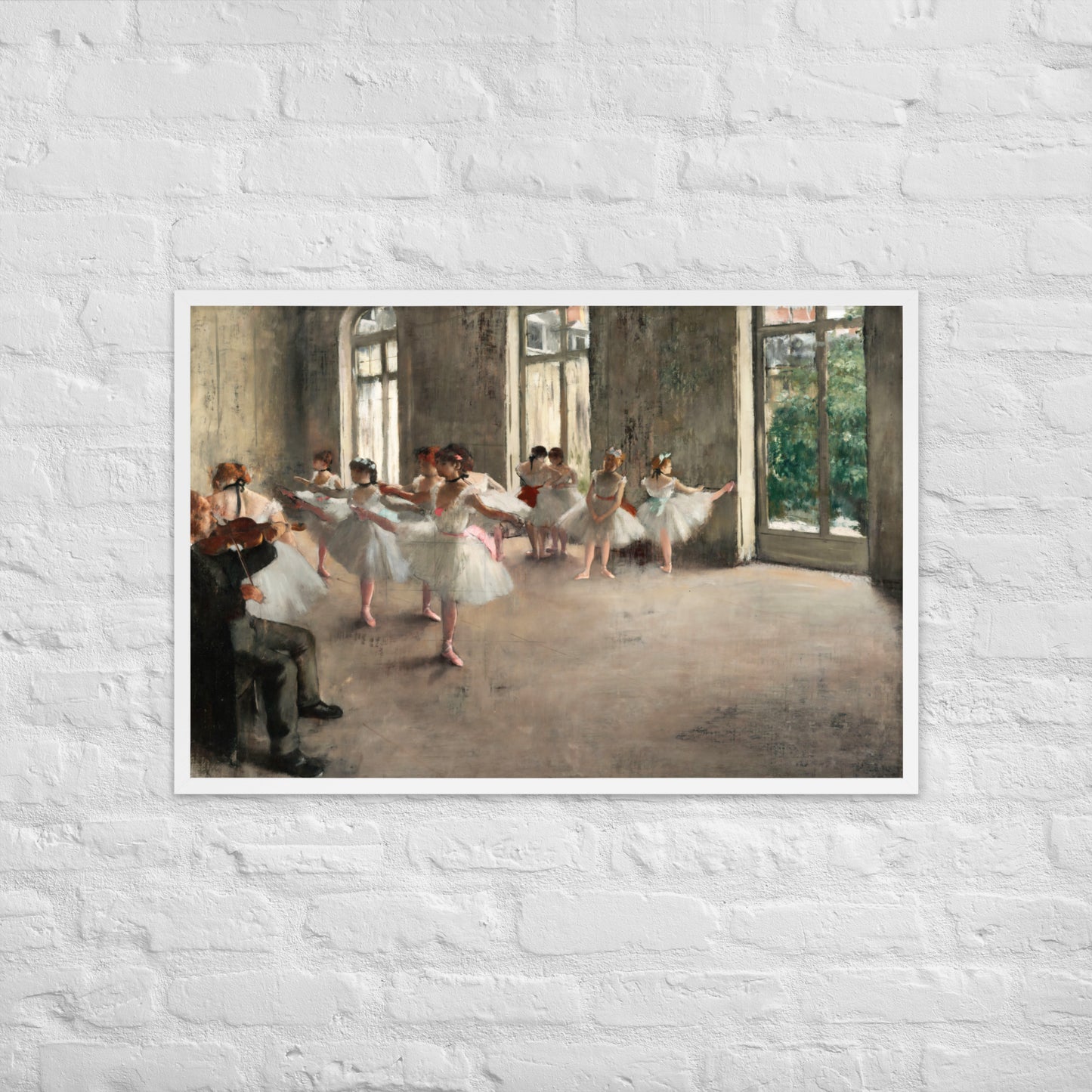 The Rehearsal by Edgar Degas