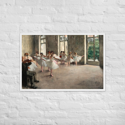 The Rehearsal by Edgar Degas