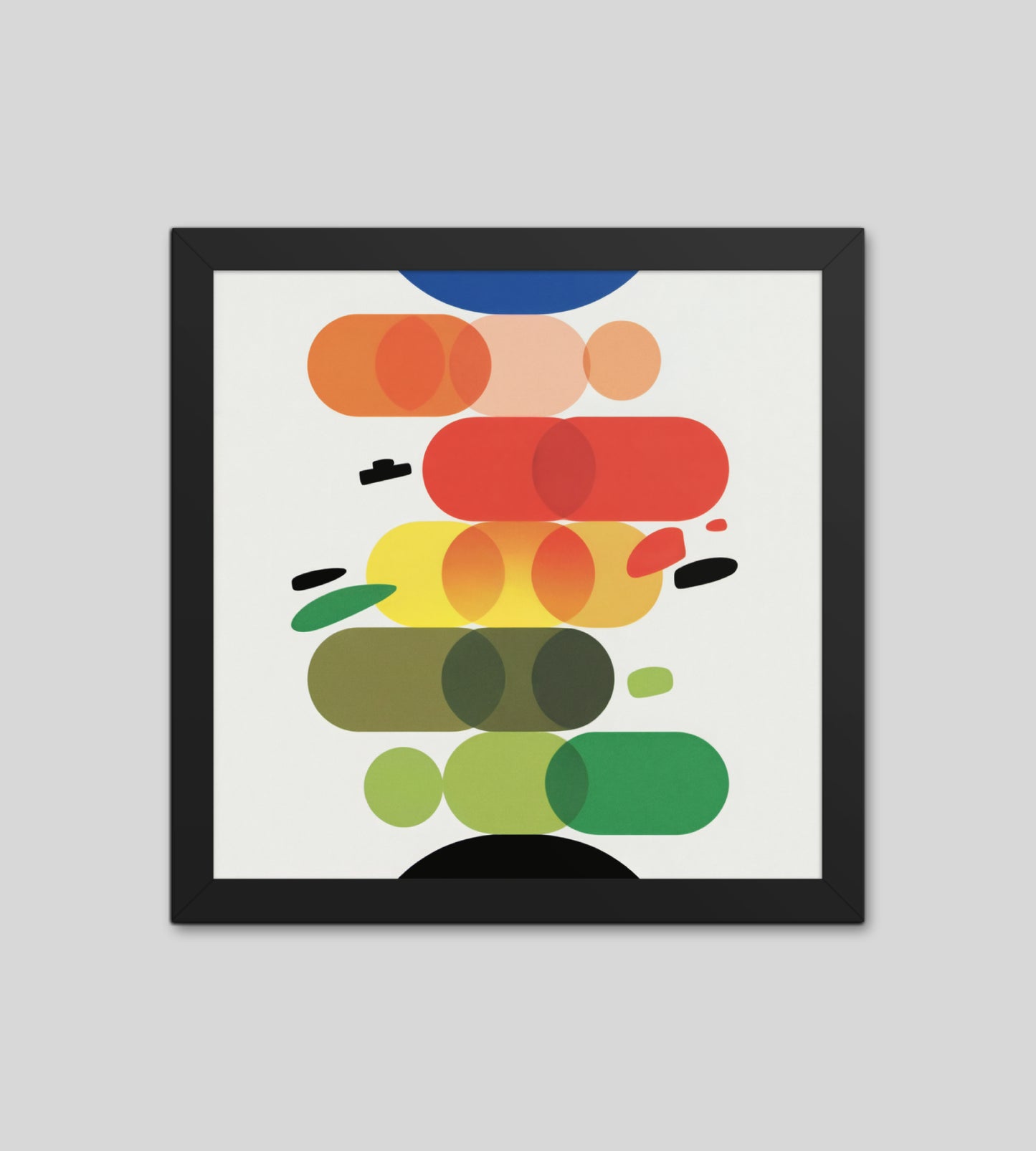 Chromatic Harmony – Geometric Gradient Art