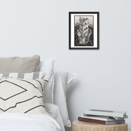 Tower of Babel by M.C Escher