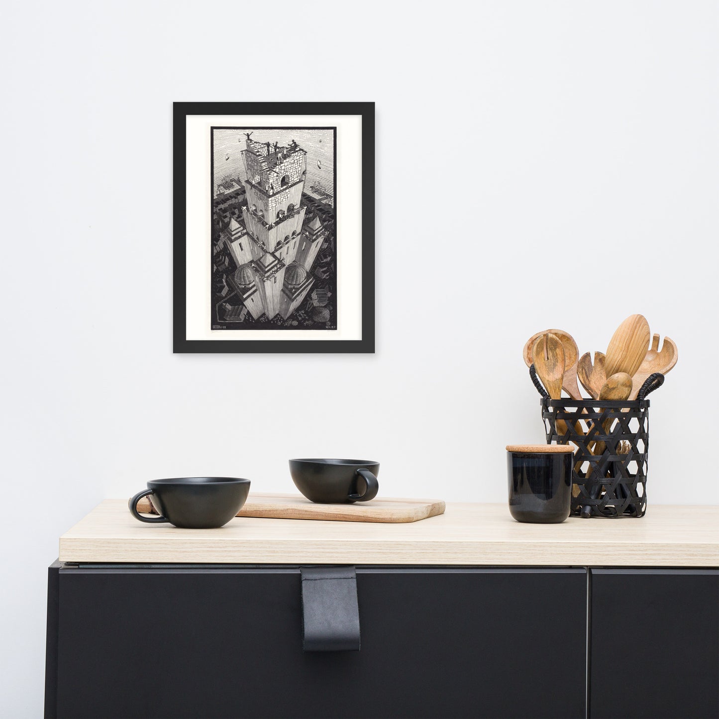 Tower of Babel by M.C Escher