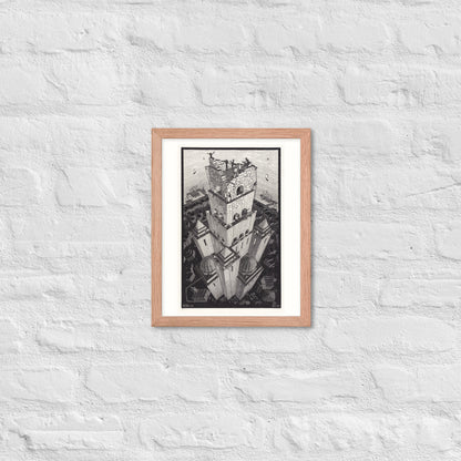 Tower of Babel by M.C Escher