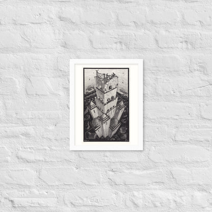 Tower of Babel by M.C Escher