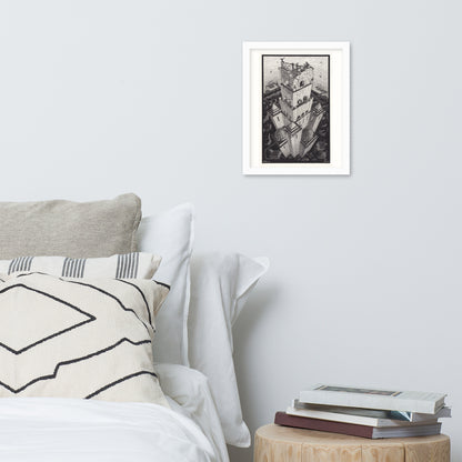 Tower of Babel by M.C Escher