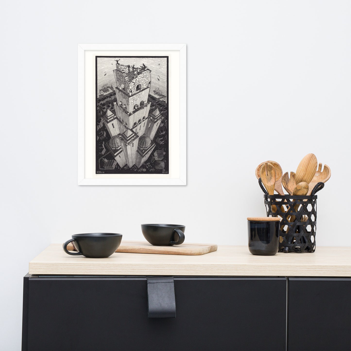 Tower of Babel by M.C Escher