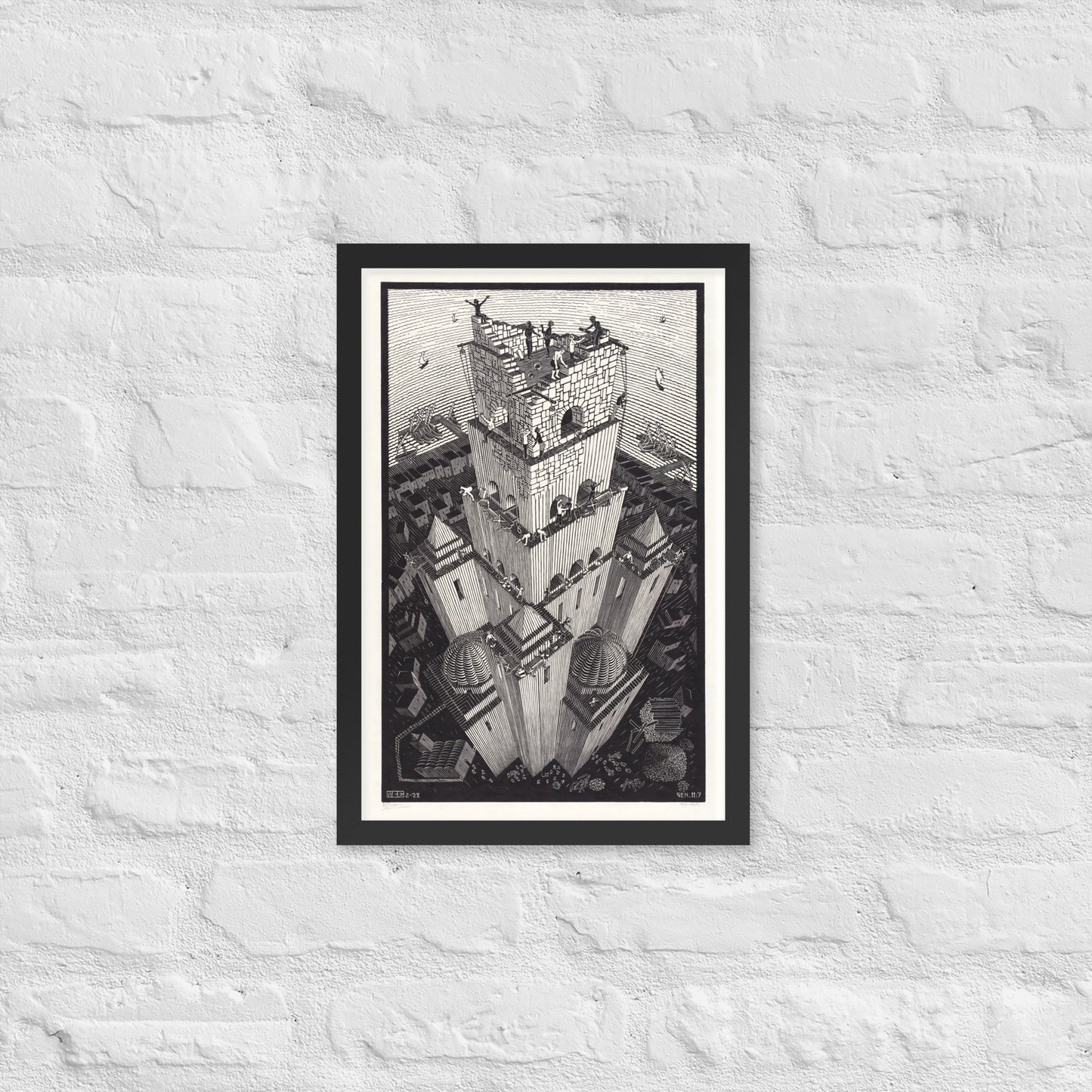 Tower of Babel by M.C Escher