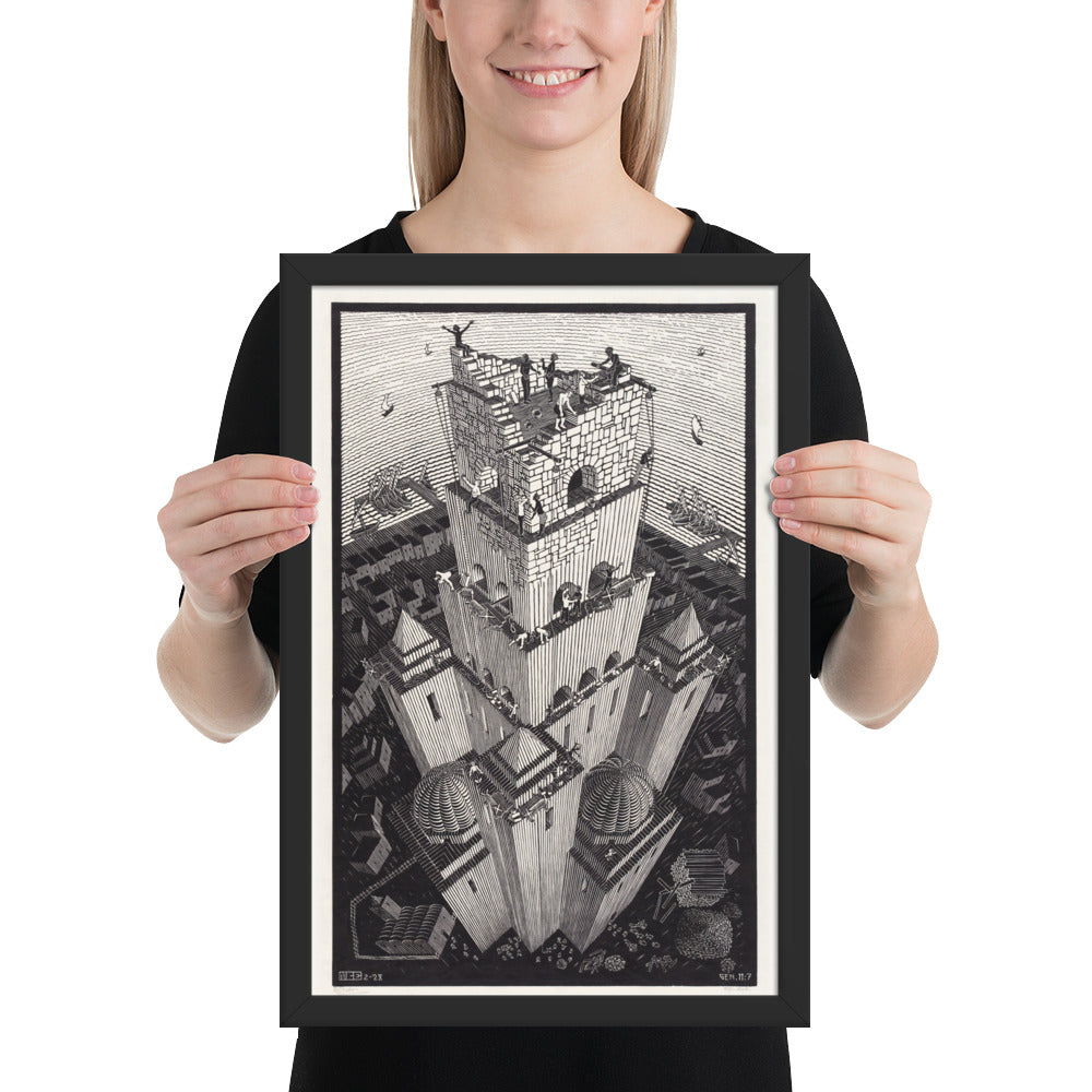 Tower of Babel by M.C Escher