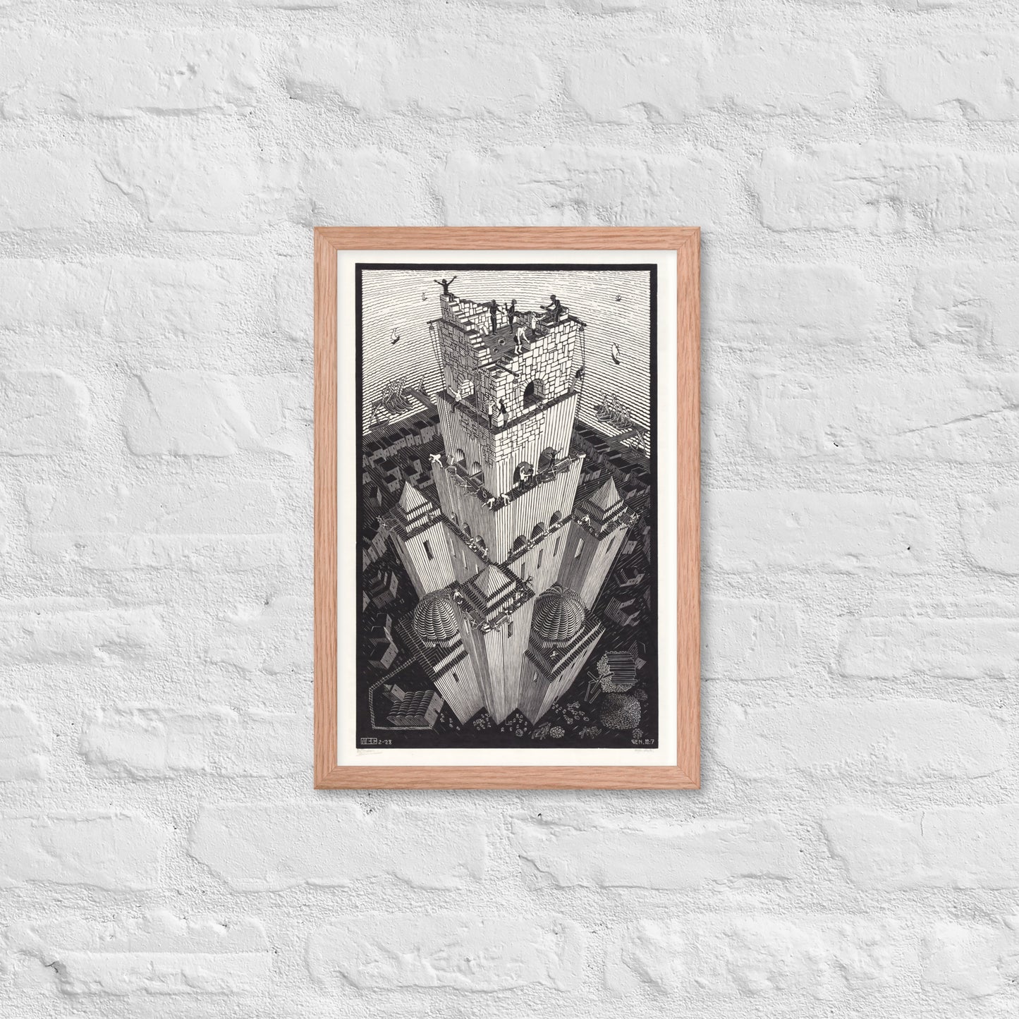 Tower of Babel by M.C Escher