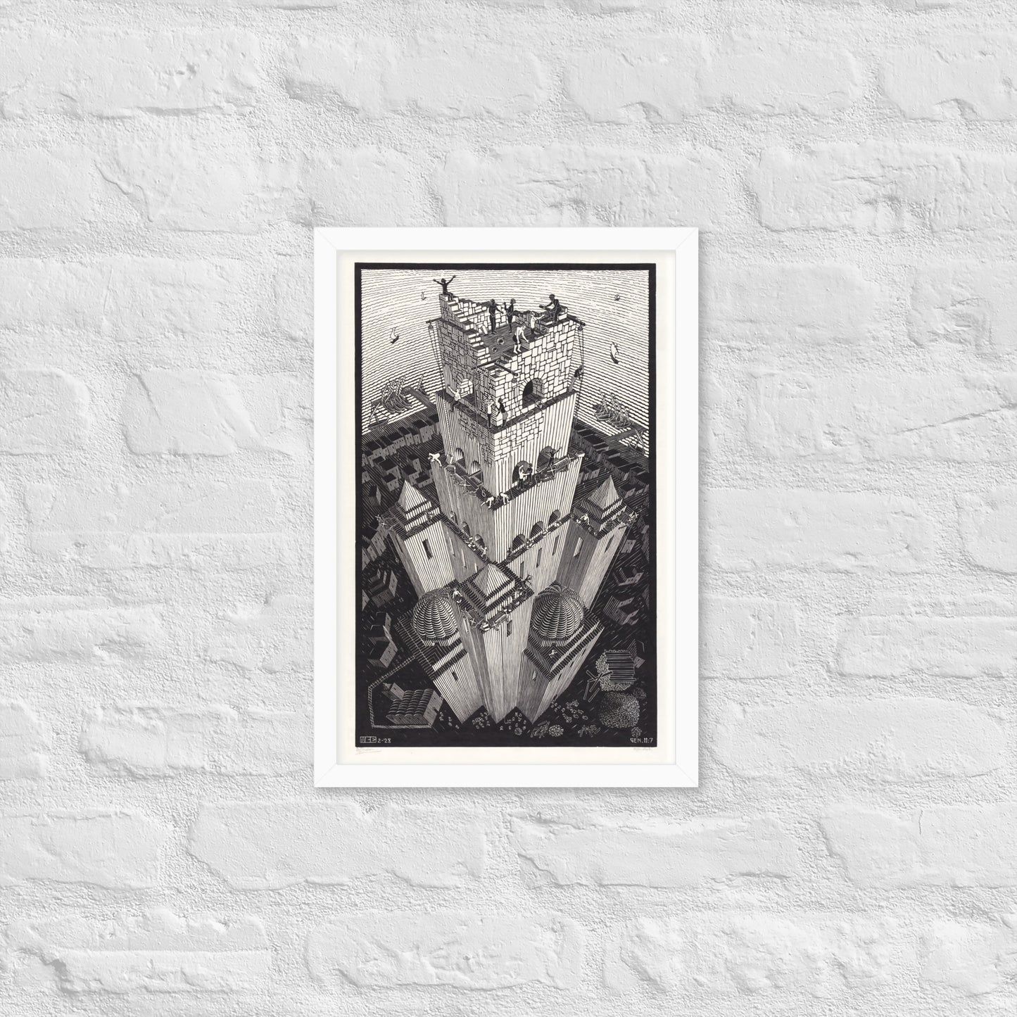 Tower of Babel by M.C Escher