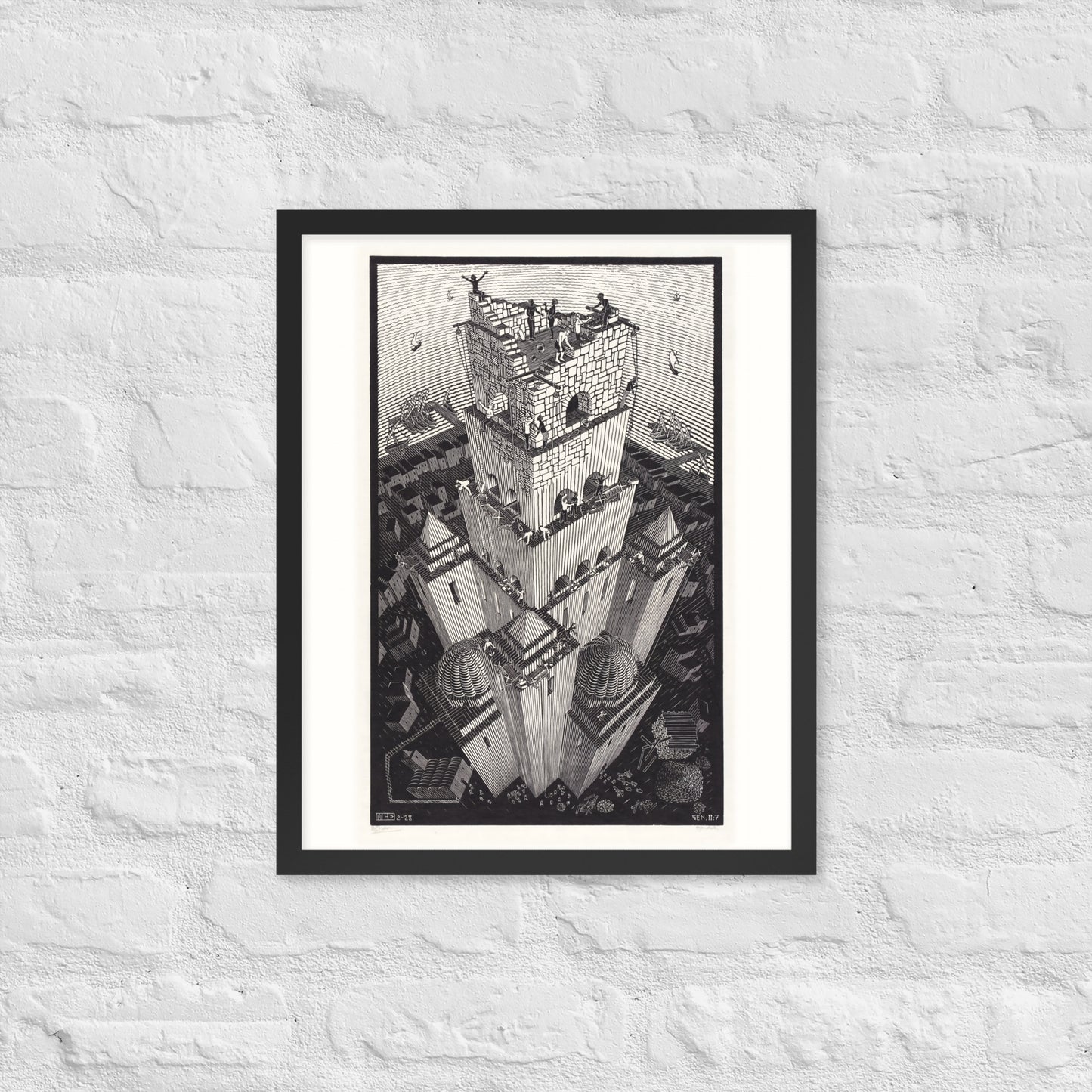 Tower of Babel by M.C Escher