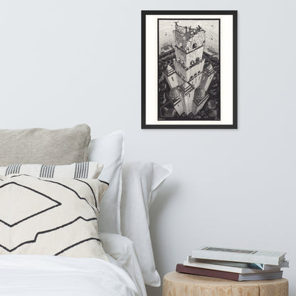 Tower of Babel by M.C Escher