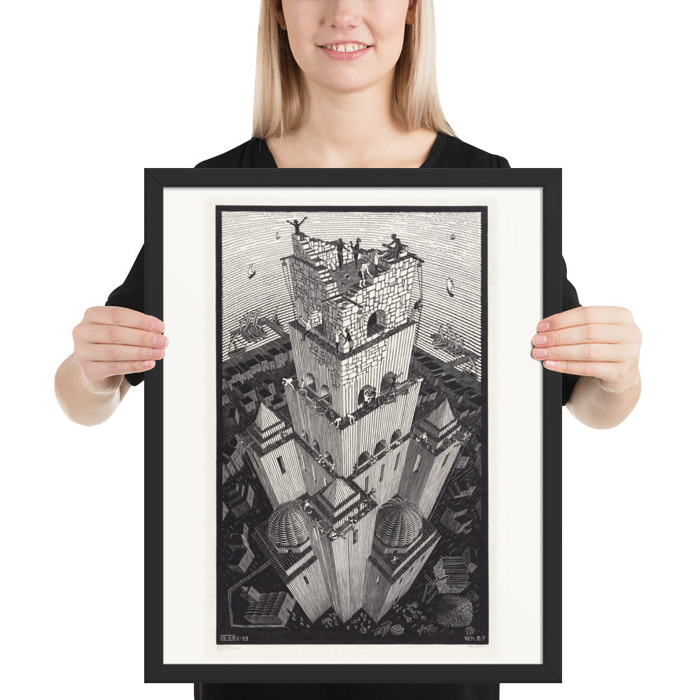 Tower of Babel by M.C Escher