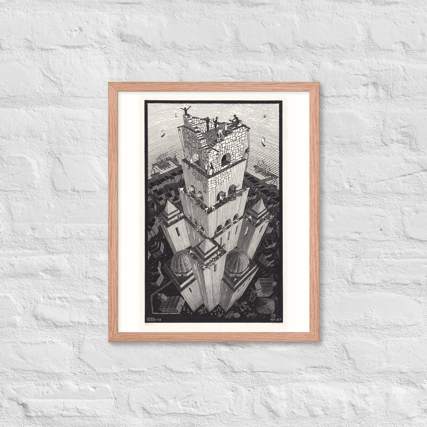 Tower of Babel by M.C Escher