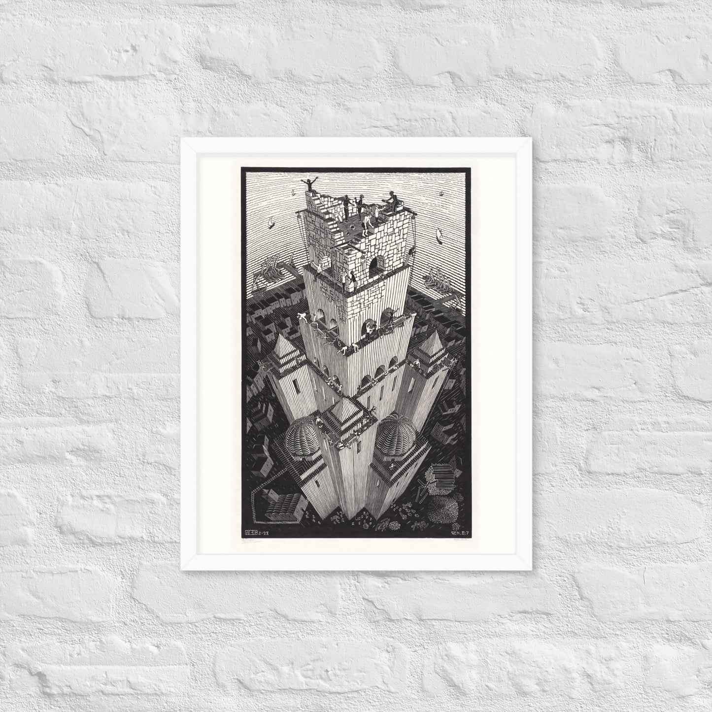 Tower of Babel by M.C Escher