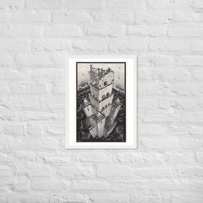 Tower of Babel by M.C Escher