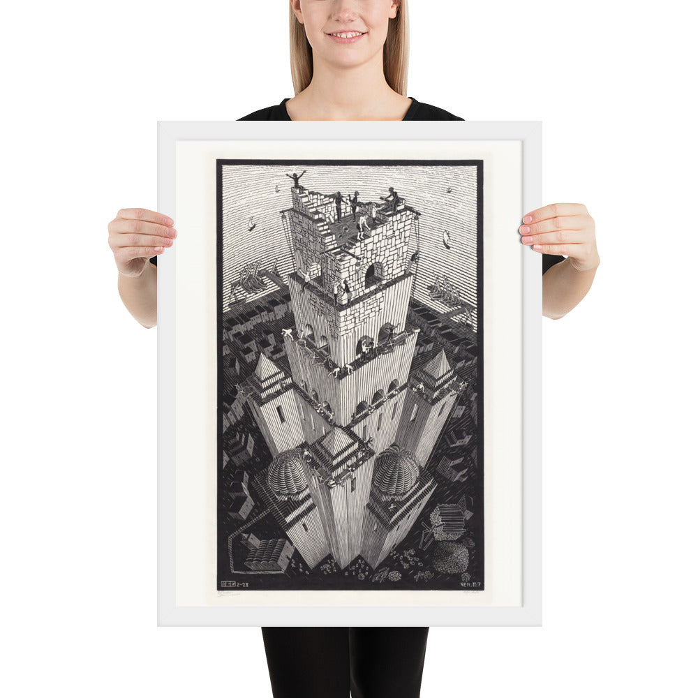 Tower of Babel by M.C Escher