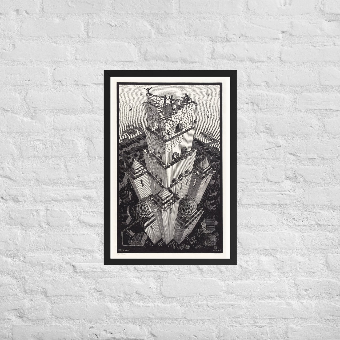 Tower of Babel by M.C Escher