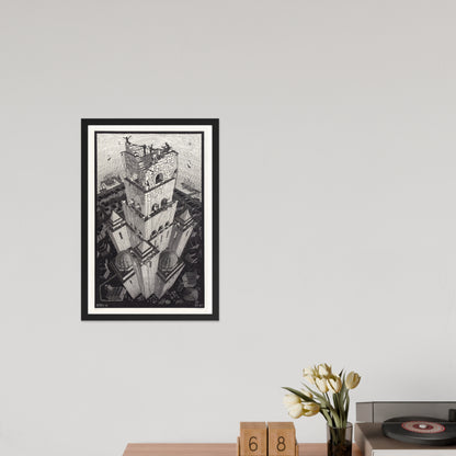 Tower of Babel by M.C Escher