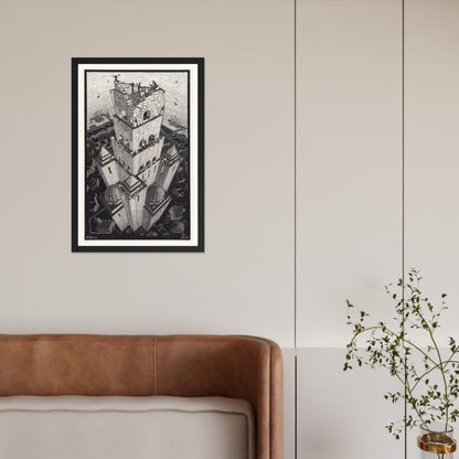 Tower of Babel by M.C Escher