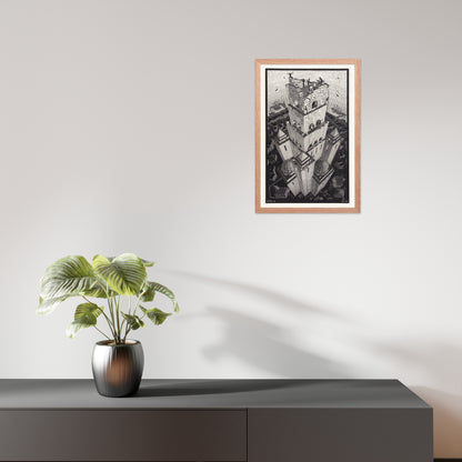 Tower of Babel by M.C Escher