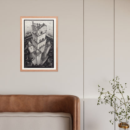 Tower of Babel by M.C Escher