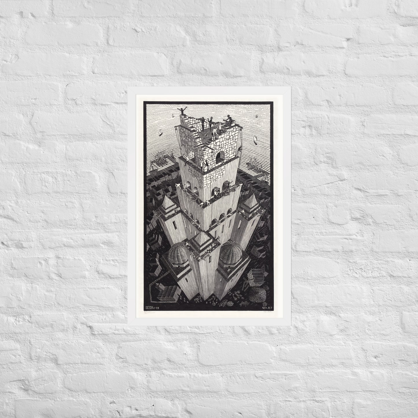 Tower of Babel by M.C Escher