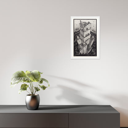 Tower of Babel by M.C Escher