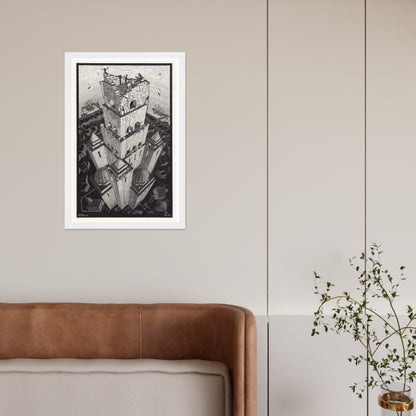 Tower of Babel by M.C Escher