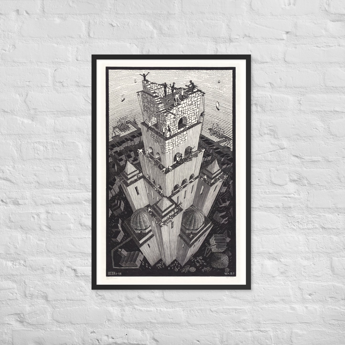 Tower of Babel by M.C Escher