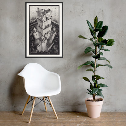 Tower of Babel by M.C Escher